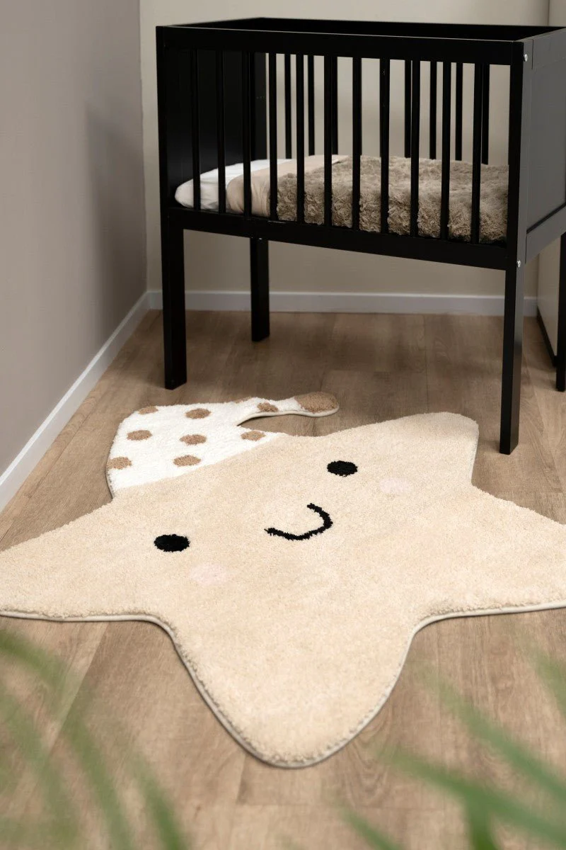 Baby's Only Vloerkleed Ster Heaven Clay/Warm Linen 105X100Cm - Image 3