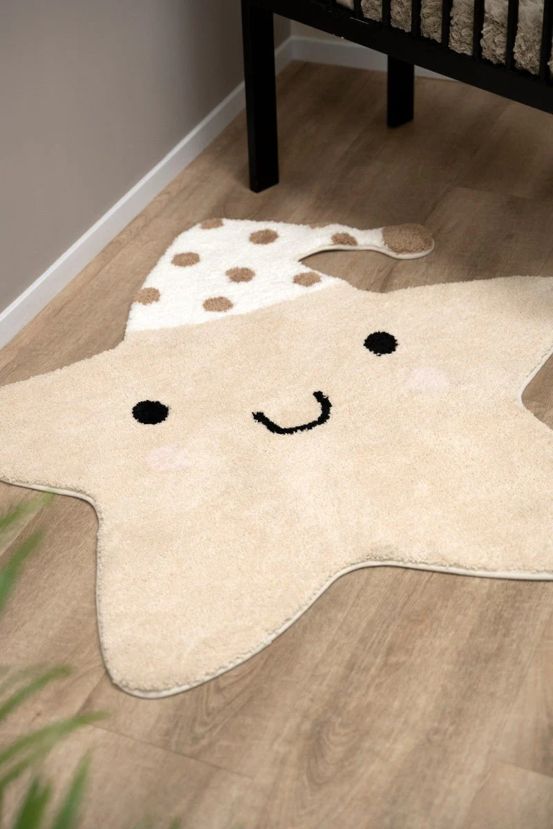 Baby's Only Vloerkleed Ster Heaven Clay/Warm Linen 105X100Cm - Image 4