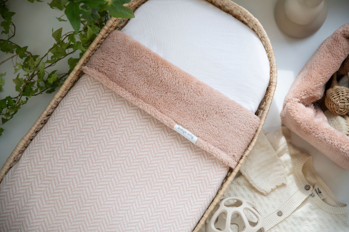 Baby's Only Wiegdeken 70X95Cm Teddy Dawn Blush/ Ecru - Image 3