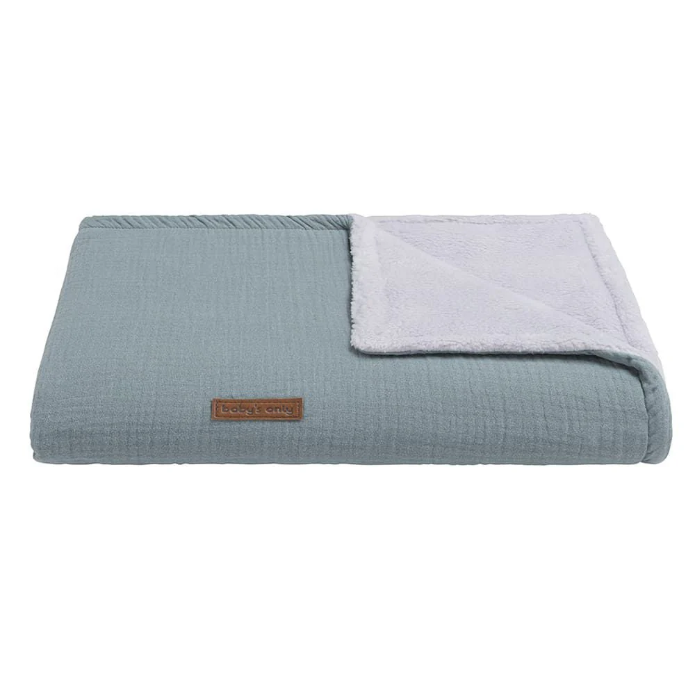 Baby's Only Wiegdeken Teddy Breeze Stonegreen - Image 2