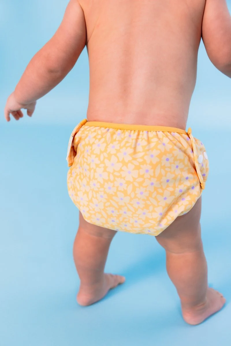Babywinkel Zwemluier Florish Yellow - Image 5