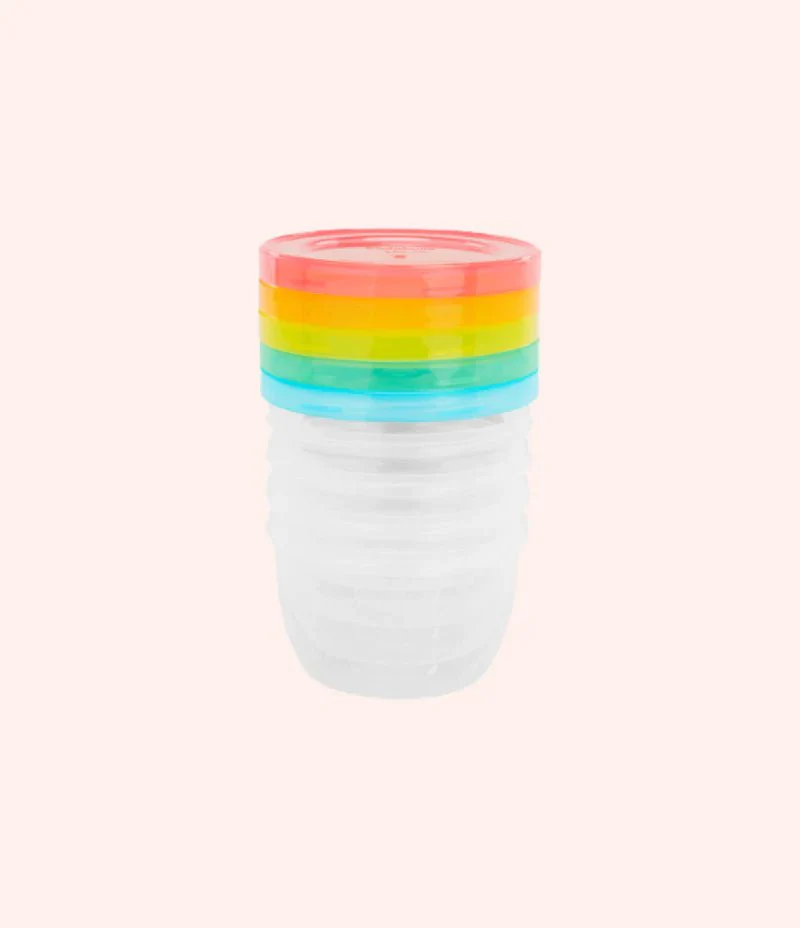 Badabulle Opbergbakjes Badabowl Fun Colors 250ml 5St - Image 2