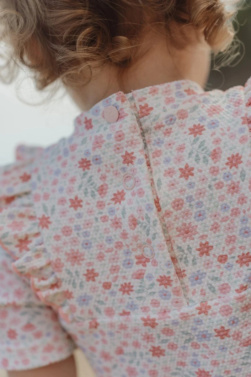 Badpak met korte mouwen Dreamy Flowerfield - Image 15
