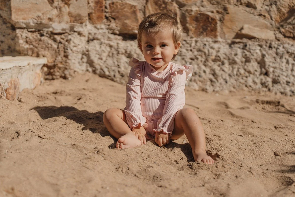 Badpak met lange mouwen Dreamy Seashells - Image 10