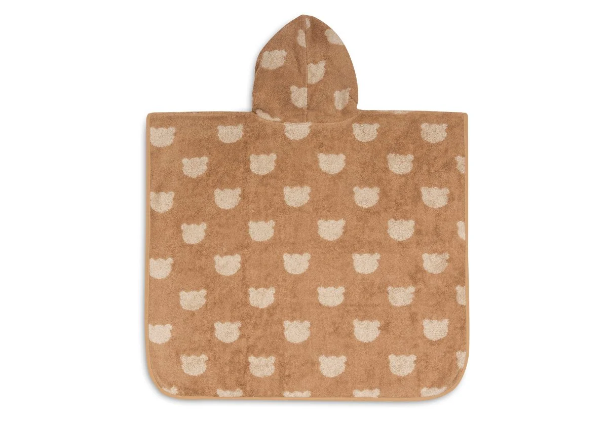 Badponcho Badstof - Jacquard Biscuit - Image 2