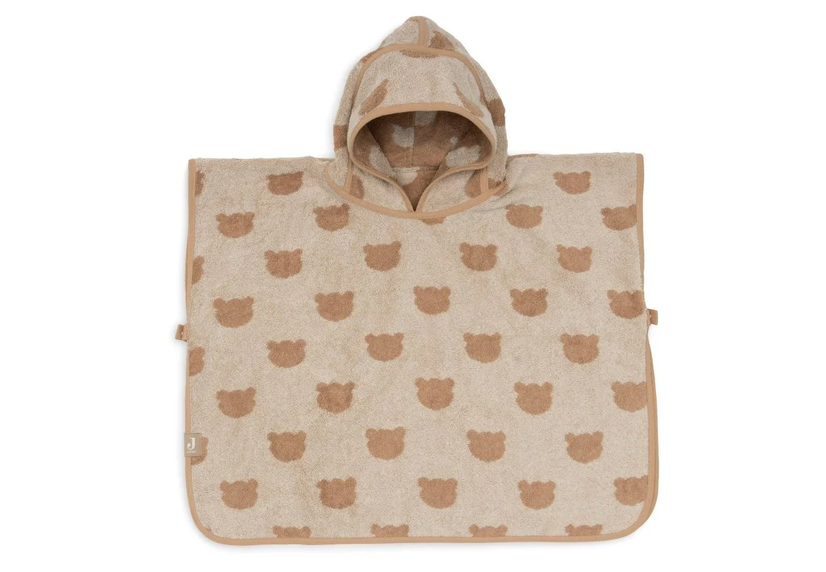 Badponcho Badstof - Jacquard Biscuit - Image 3