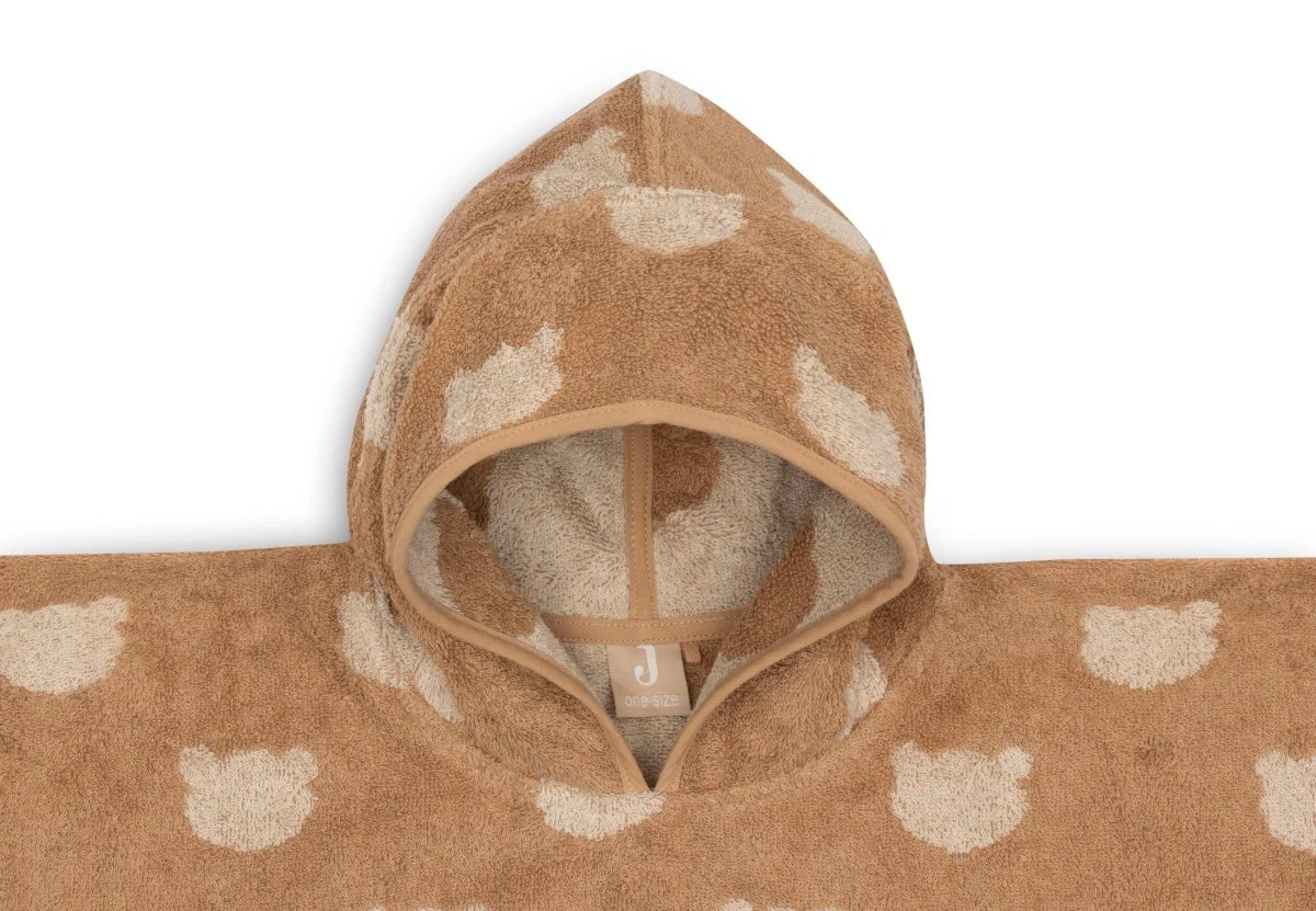 Badponcho Badstof - Jacquard Biscuit - Image 4