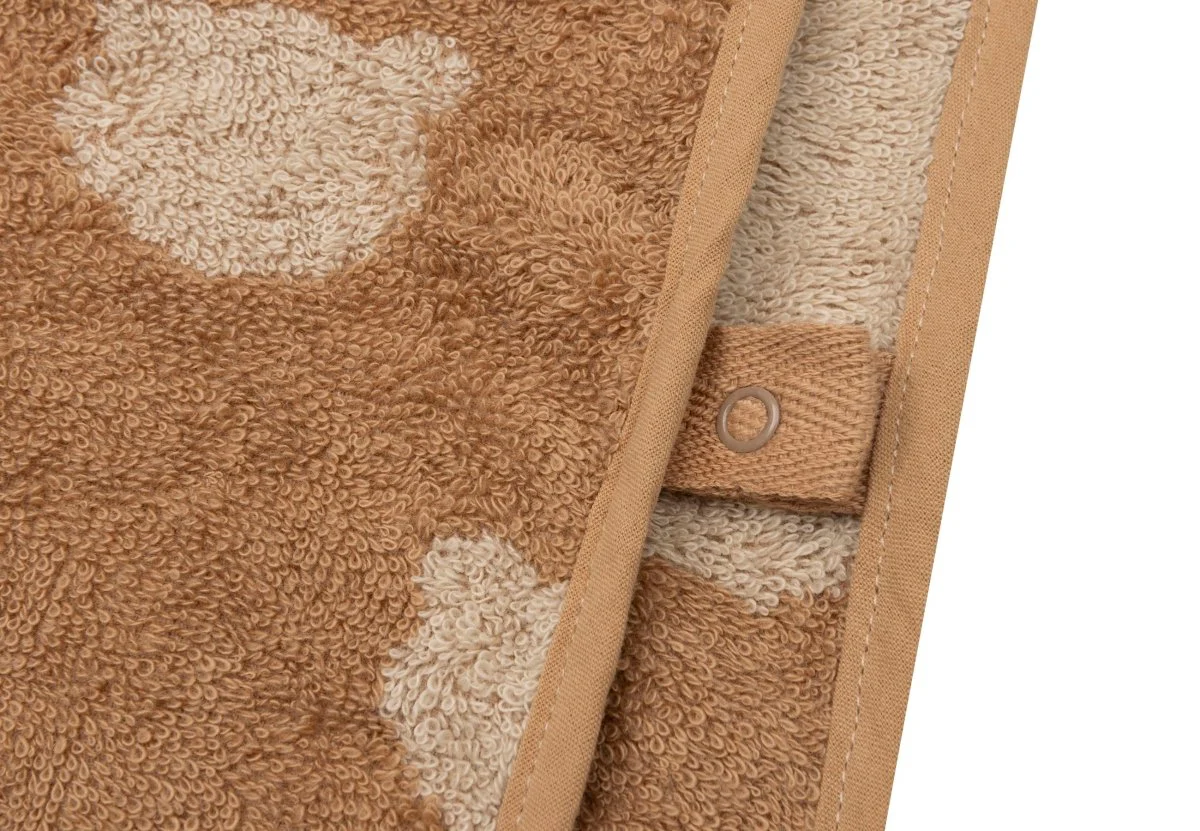 Badponcho Badstof - Jacquard Biscuit - Image 7