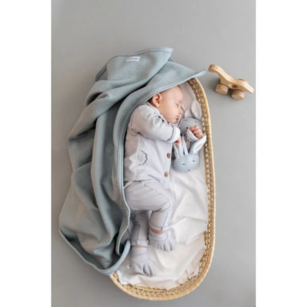 Bamboom Knuffel Met Clip Licht Blauw - Image 3