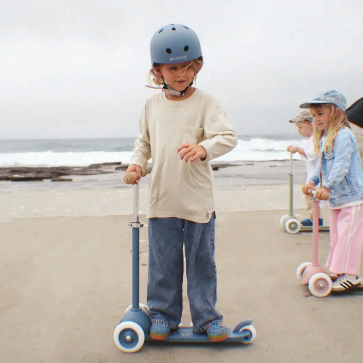 Banwood Kinderstep Eco Deep Sea met Mandje - Image 13