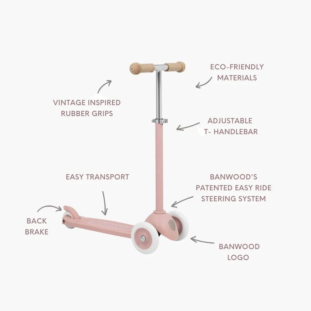 Banwood Kinderstep Eco Dusty Rose - Image 14