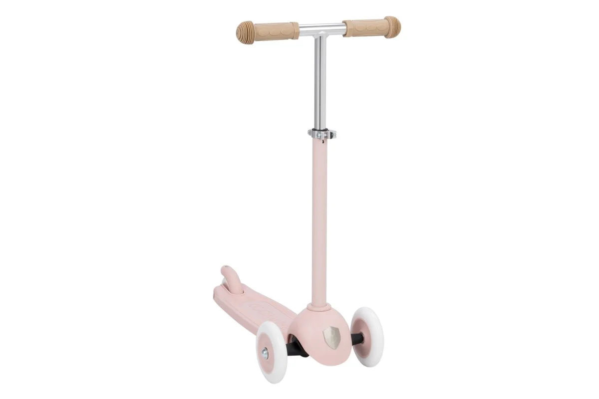 Banwood Kinderstep Eco Faded Pink met Mandje - Image 8