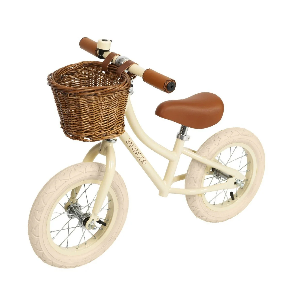Banwood Loopfiets First Go Cream - Image 3