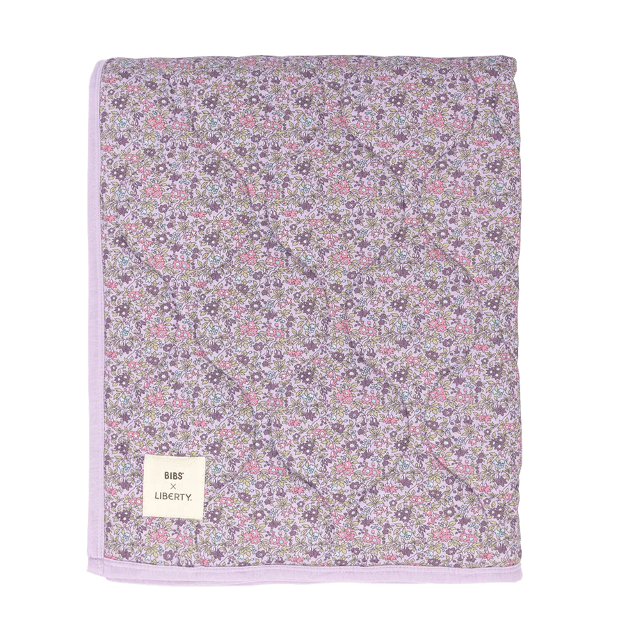 BIBS Babydeken Liberty Chamomile Lawn Violet Sky