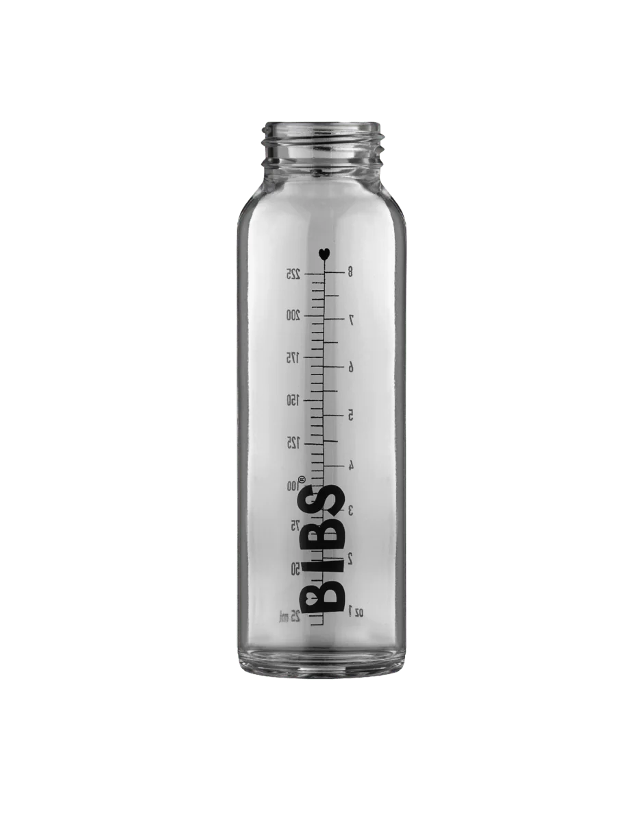 BIBS Babyfles Glas 225ml Sage - Image 3