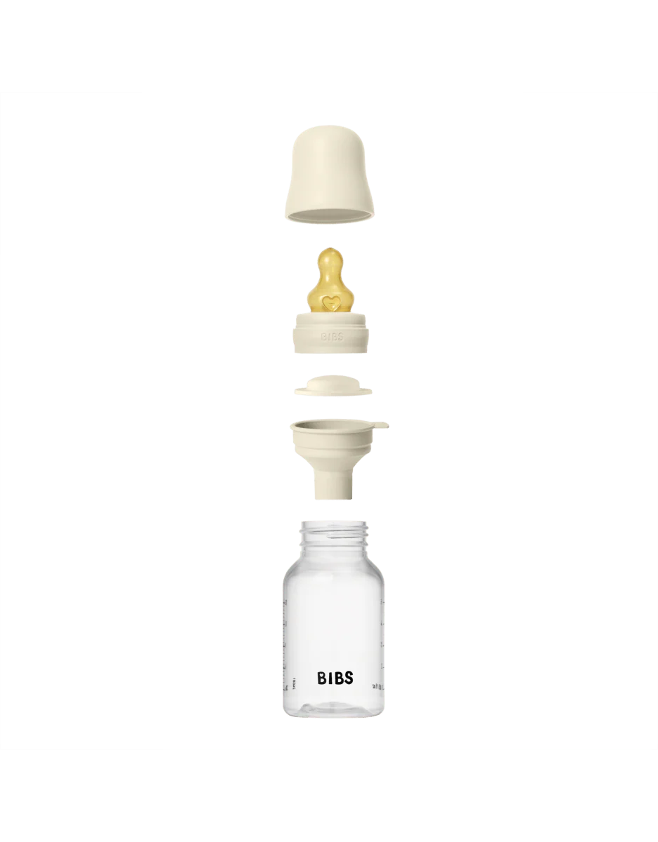 BIBS Flessenset Latex 150 Ml En 270Ml Ivory 5 Delig - Image 2