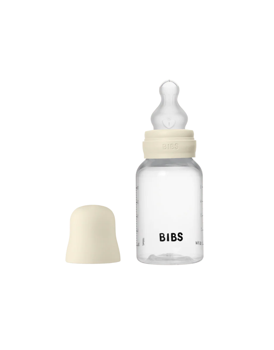 BIBS Flessenset Silicone 150 Ml En 270Ml Ivory 5 Delig - Image 3