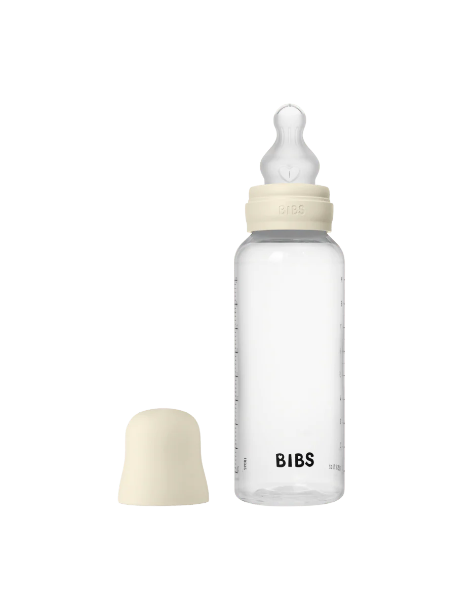 BIBS Flessenset Silicone 150 Ml En 270Ml Ivory 5 Delig - Image 4