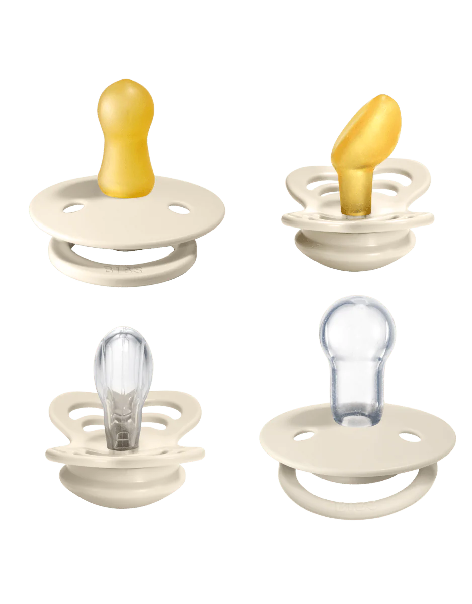 BIBS Speen Maat 1 Ivory Testpakket