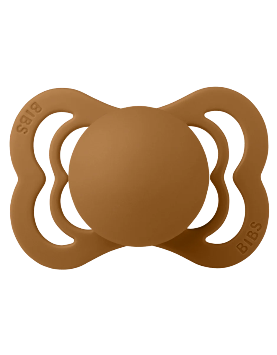 BIBS Speen Maat 1 Latex Supreme Caramel - Image 2