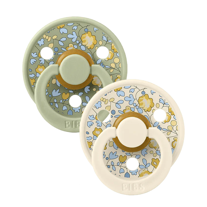 BIBS Speen Maat 1 Liberty Eloise/Sage 2St