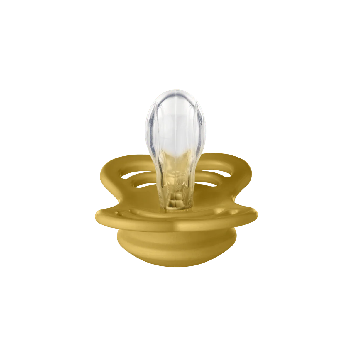 BIBS Speen Maat 1 Mustard Supreme Silicone - Image 2