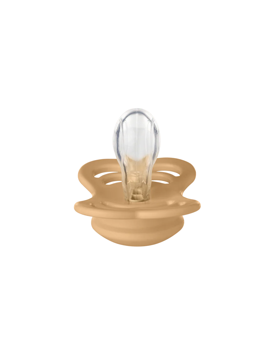 BIBS Speen Maat 1 Silicone Supreme Desert Sand - Image 2