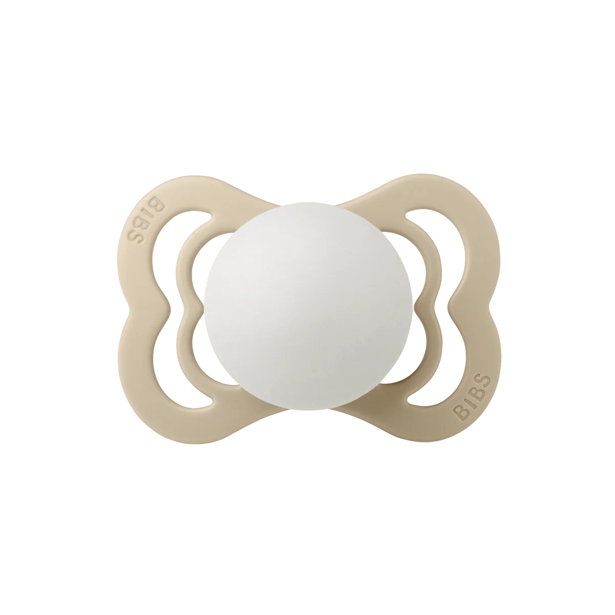 BIBS Speen Maat 1 Vanilla Night Supreme Silicone