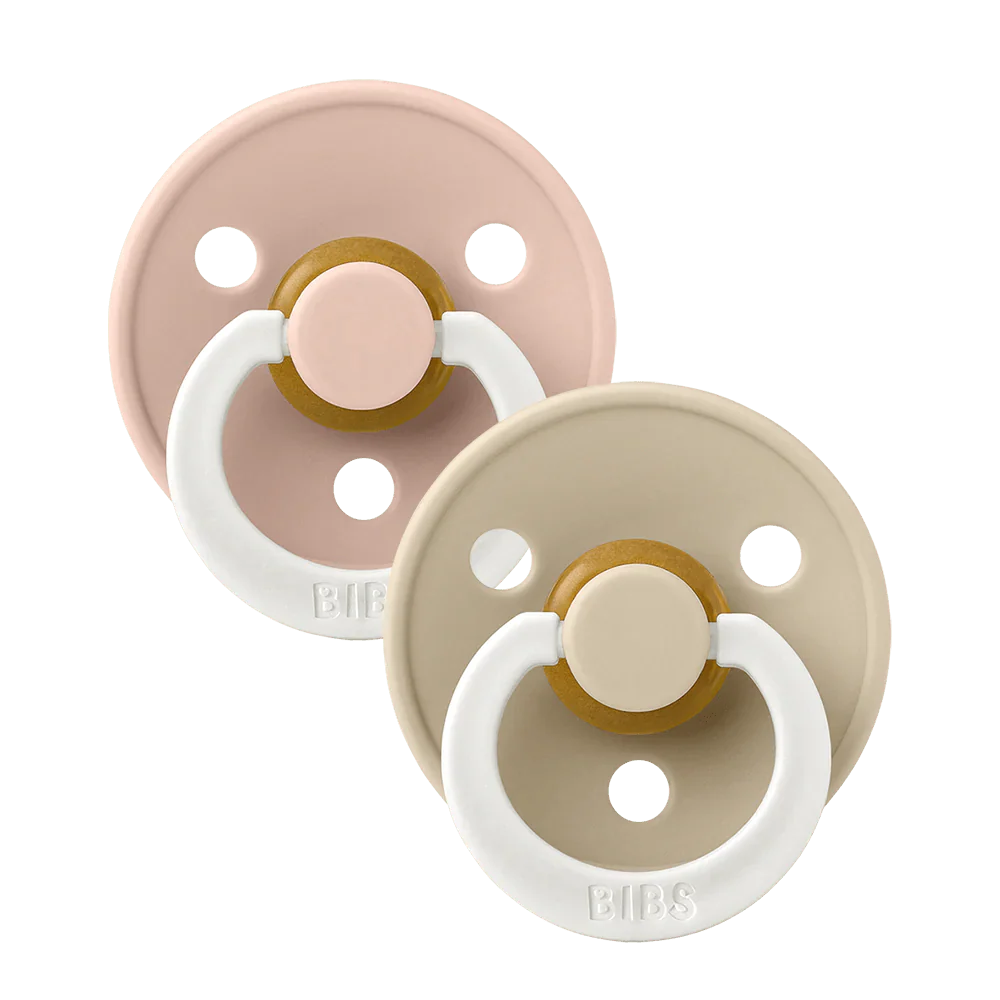 BIBS Speen Maat 2 Anatomical Blush Glow/Vanilla Glow