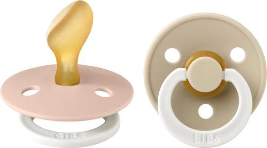 BIBS Speen Maat 2 Anatomical Blush Glow/Vanilla Glow - Image 3