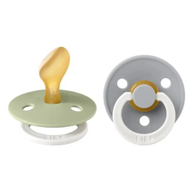 BIBS Speen Maat 2 Anatomical Sage Glow/Cloud Glow - Image 3