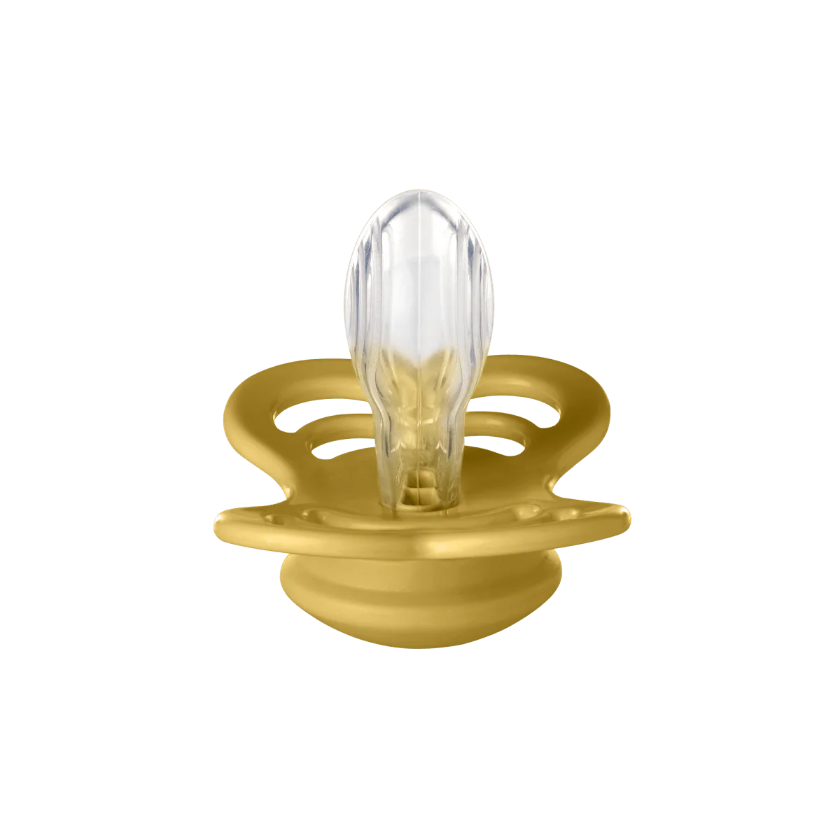 BIBS Speen Maat 2 Mustard Supreme Silicone - Image 2