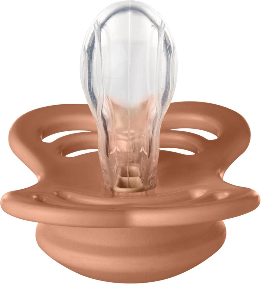BIBS Speen Maat 2 Peach Supreme Silicone - Image 2