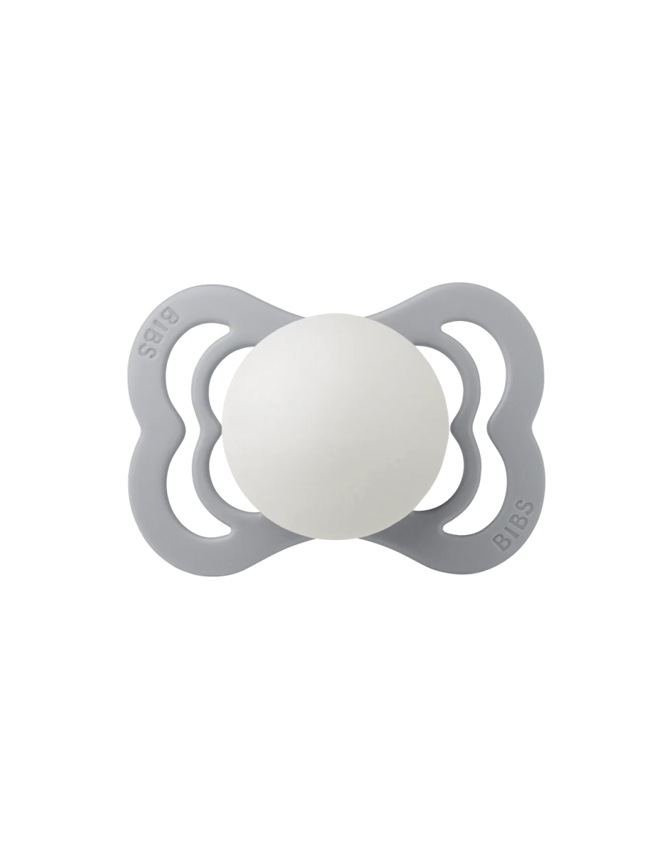 BIBS Speen Maat 2 Sage Night/Cloud Night Supreme Silicone 2st - Image 5