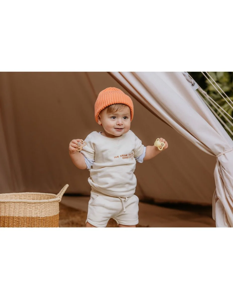 BIBS Speen Maat 2 Silicone Supreme Desert Sand - Image 5