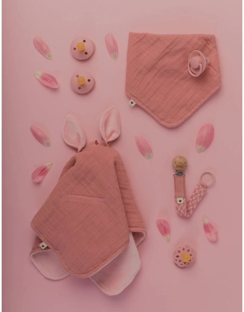 BIBS Speenkoord Dusty Pink - Image 2