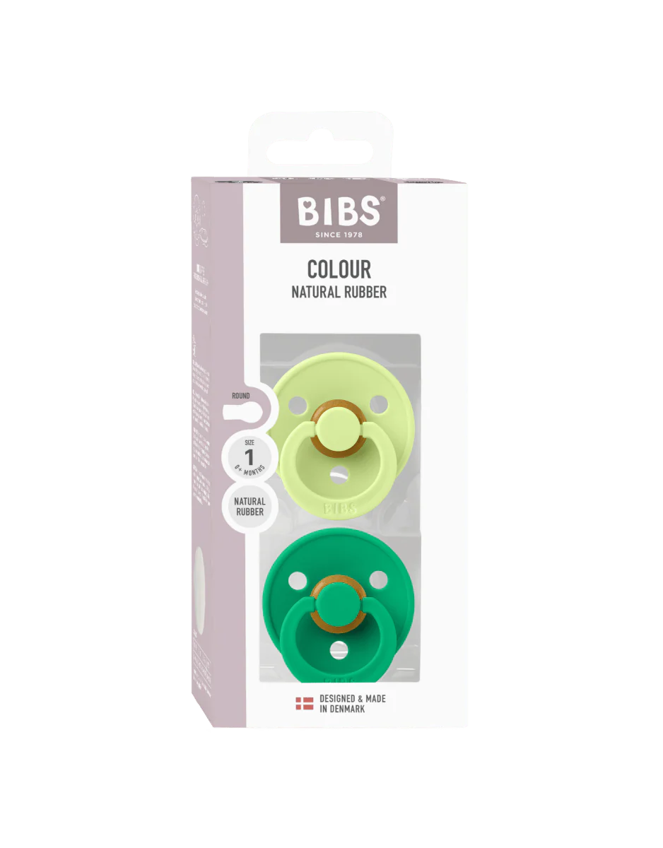 BIBS Spenen Maat 1 Colour Latex Matcha/Cactus 2st - Image 7