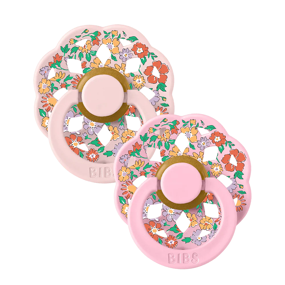 BIBS Spenen Maat 1 x Liberty Pacifier Boheme Oscar Meadow Blossom Mix 2st