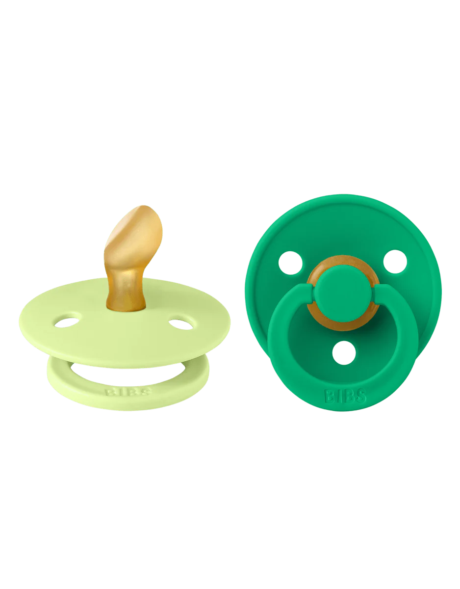 BIBS Spenen Maat 2 Colour Anatomical 2 pack Matcha/Cactus - Image 2