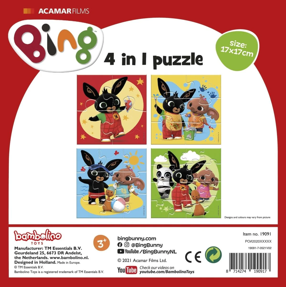 Bing 4 - In 1 Puzzel - Image 3