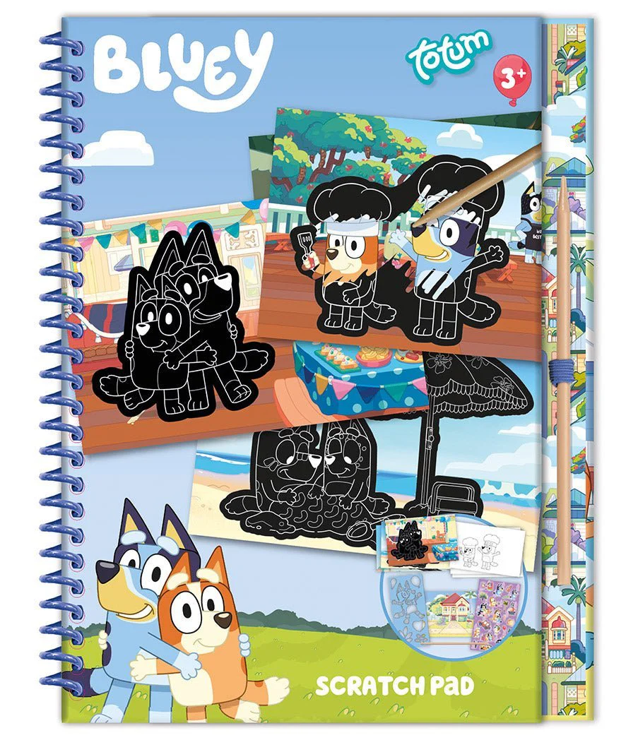Bluey Knutsel Boek Krasboek