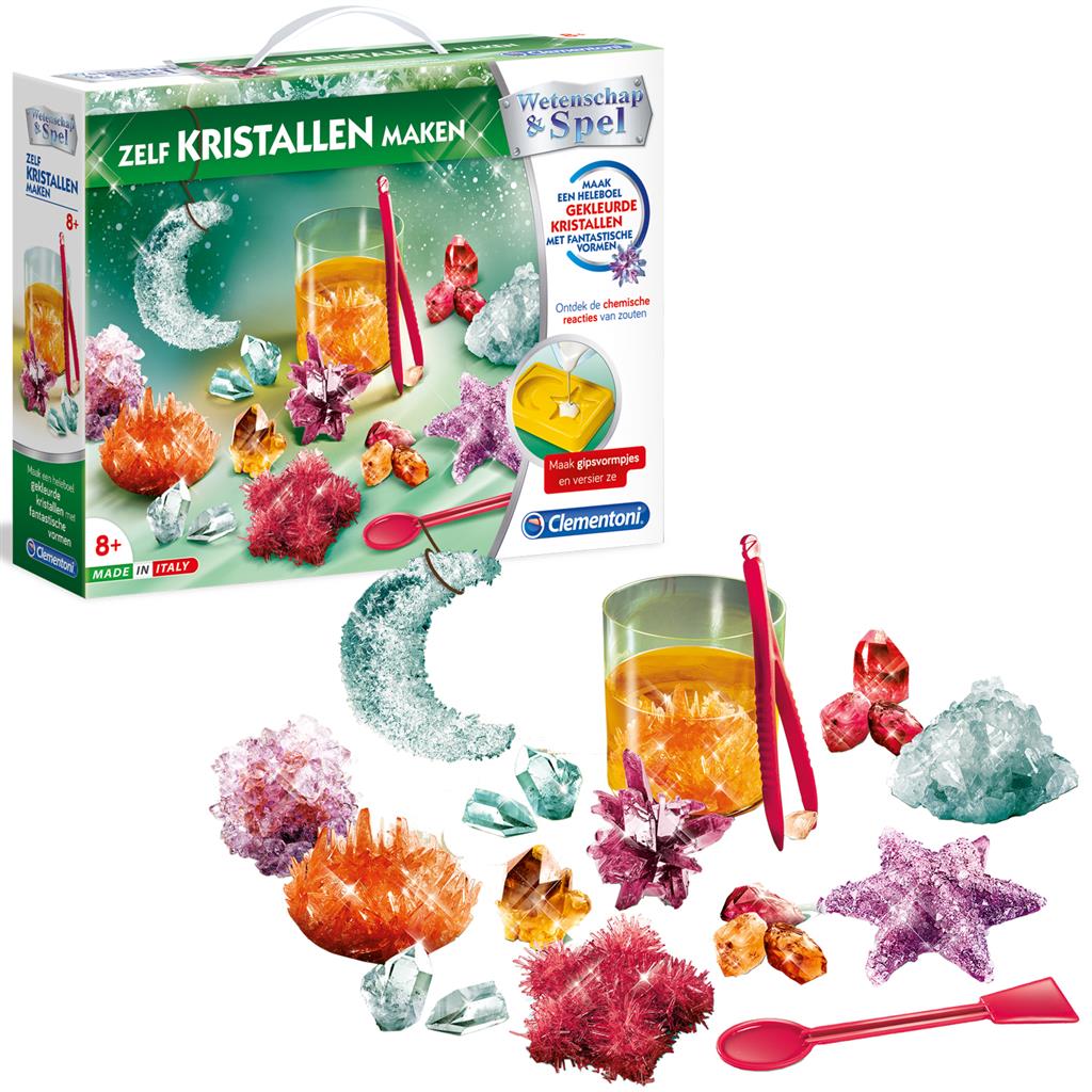 Clementoni Experimenteerdoos Kristallen Maken