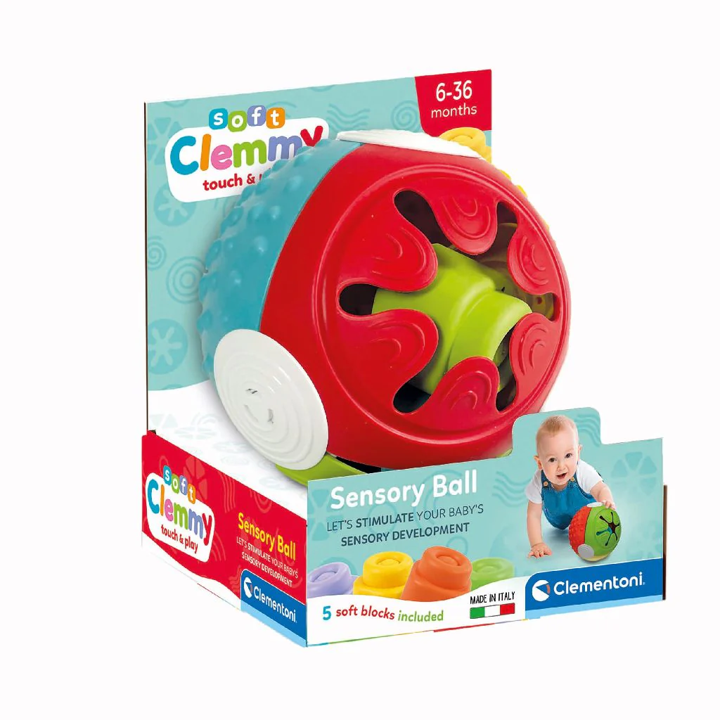Clementoni Speelbal Clemmy Met Blokjes 6 Delig - Image 3
