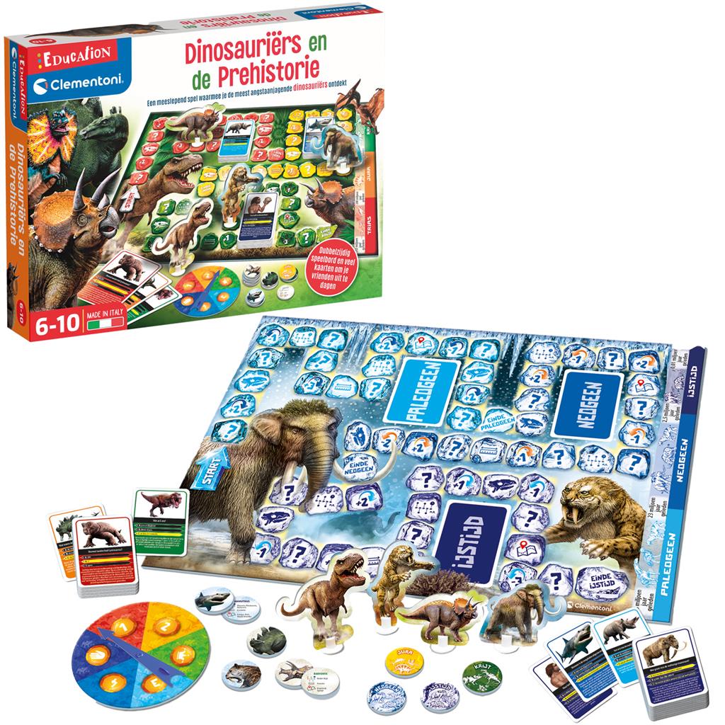 Clementoni Spelletje Dinosaurus En Prehistorie Kennis