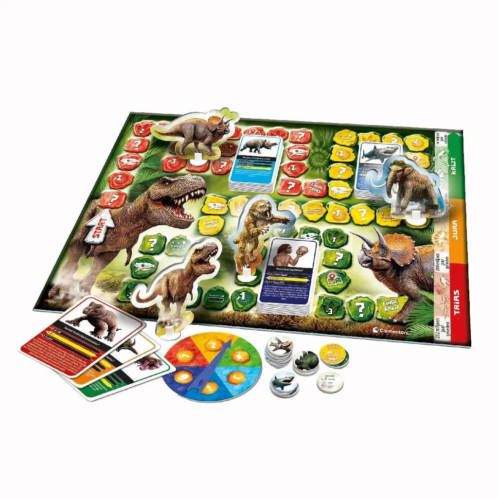 Clementoni Spelletje Dinosaurus En Prehistorie Kennis - Image 2