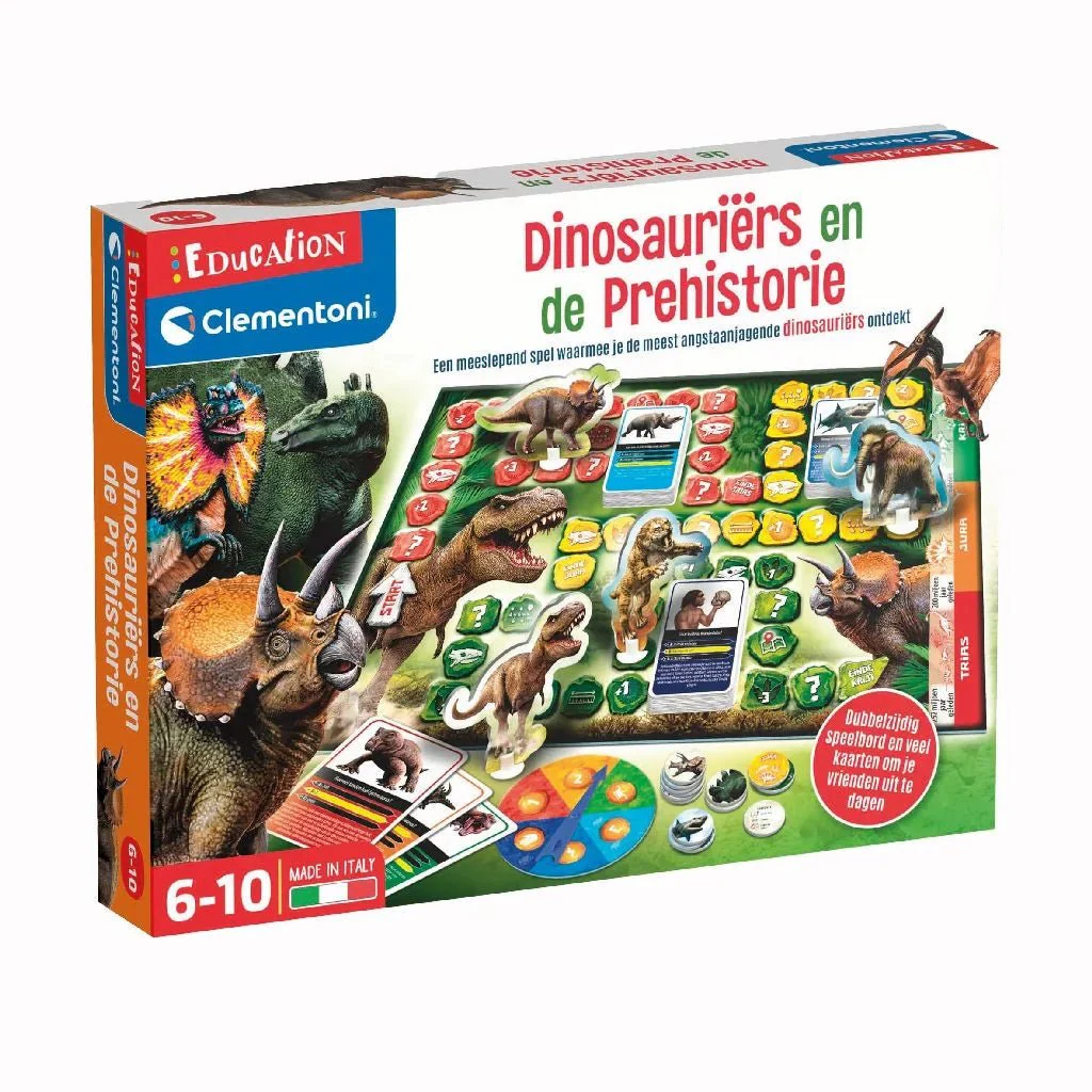 Clementoni Spelletje Dinosaurus En Prehistorie Kennis - Image 4