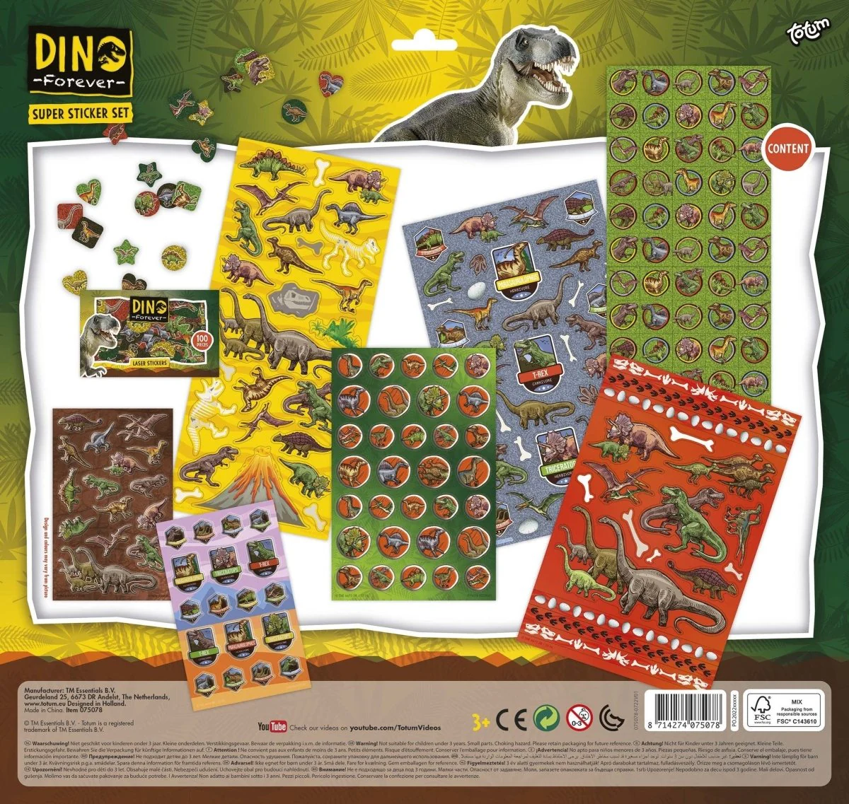 Dino Stickerset Groot - Image 3