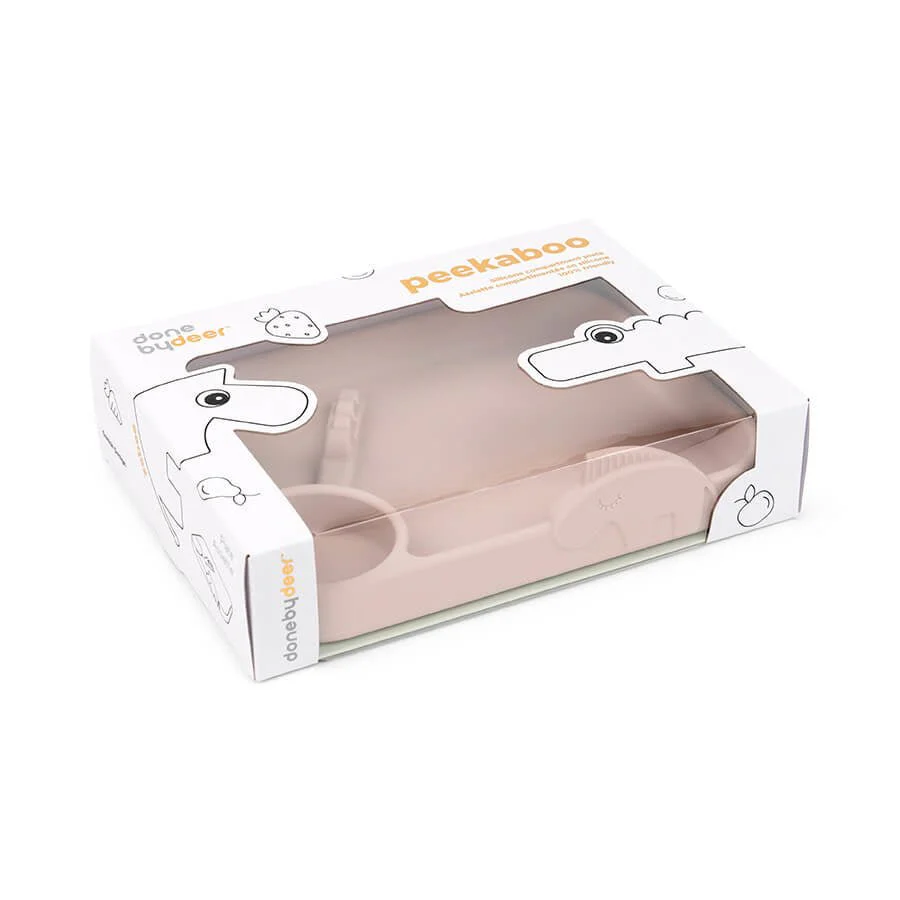 Done by Deer Baby Bordje Peekaboo Deer Friends Powder - Image 3