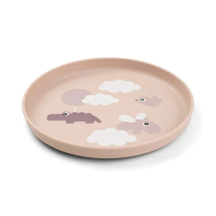 Done by Deer Babybord Happy Clouds Powder Rond - Image 2