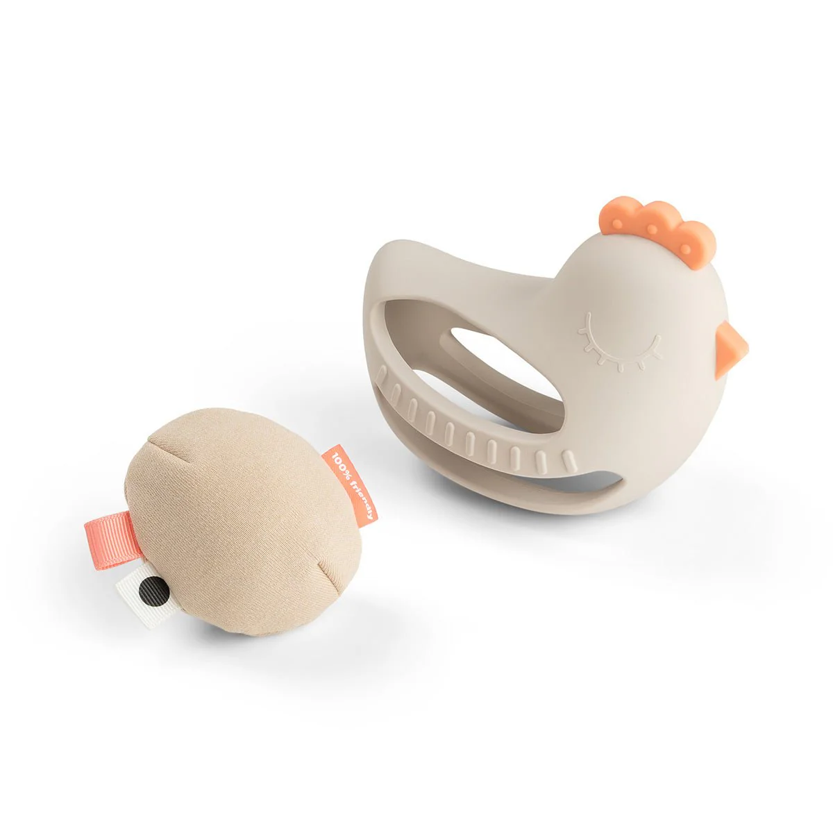 Done by Deer Bijtring Clucky Sand 13Cm - Image 2
